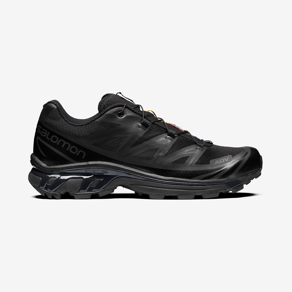 Salomon Israel XT-6 - Mens Sneakers - Black (KJBH-06274)